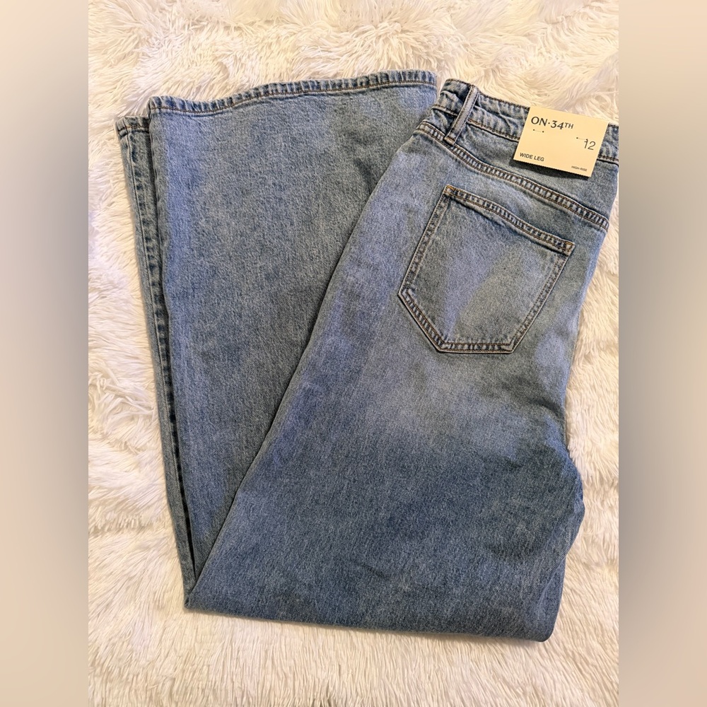 Stylish Light Blue Women's Flare Jeans - Picture 10 of 15